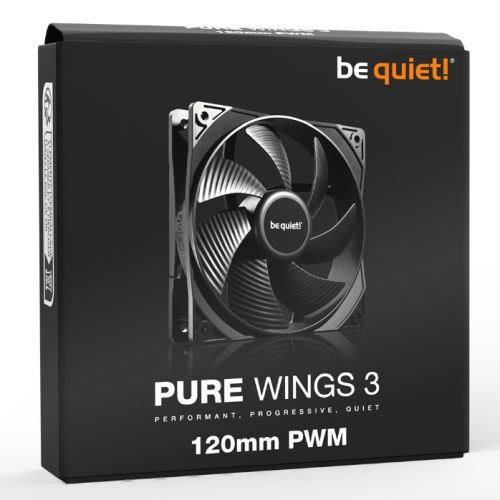 be quiet! PURE WINGS 3 120mm PWM high-speed Case Fan