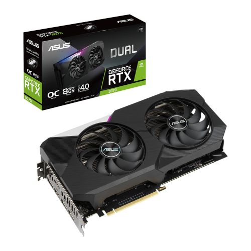Asus DUAL RTX3070 V2 8GB DDR6 OC Graphics Card *clearance*