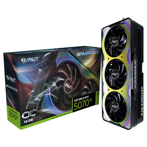 Palit GameRock RTX 5070 Ti OC 16GB DDR7 Graphics Card