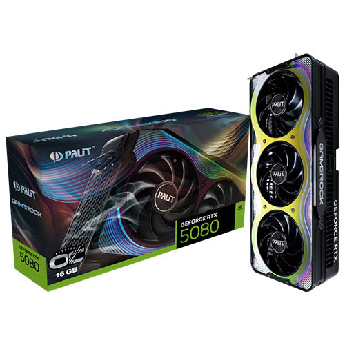 Palit GameRock RTX 5080 OC 16GB DDR7 Graphics Card