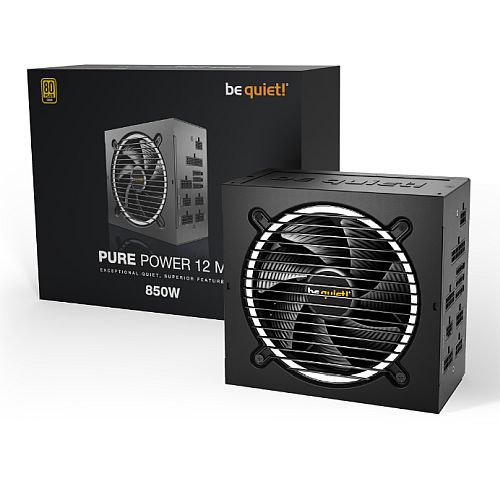 Be Quiet! 850W Pure Power 12 M Fully Modular 80+ Gold ATX 3.0 PSU