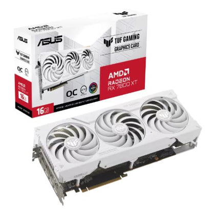 ASUS TUF GAMING RX 7800 XT White OC 16GB DDR6 Graphics Card
