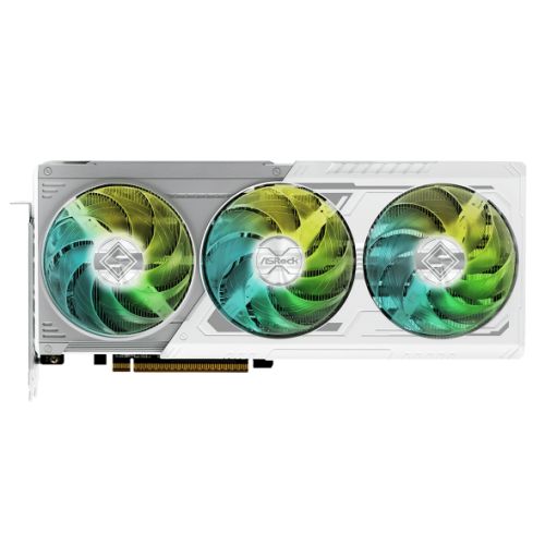 Asrock Radeon RX 9070 Steel Legend OC 16GB DDR6 White Graphics Card