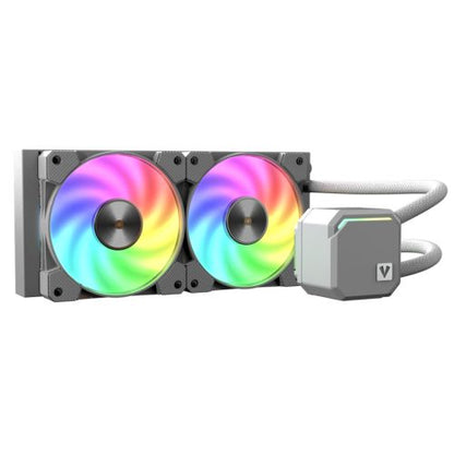 Vida BiFrost White 240mm ARGB Liquid CPU Cooler