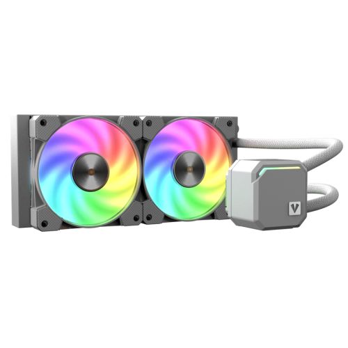 Vida BiFrost White 240mm ARGB Liquid CPU Cooler