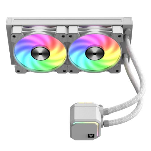 Vida BiFrost White 240mm ARGB Liquid CPU Cooler