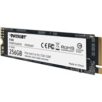 Patriot P300 (P300P256GM28) 256GB NVMe SSD, M.2 Interface, PCIe Gen3, 2280, Read 1700MB/s, Write 1100MB/s