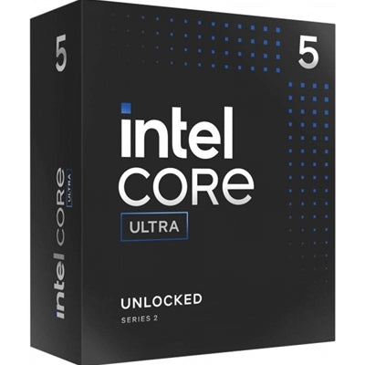 Intel Core Ultra 5 245K 14 Core Processor, 14 Threads, 3.6GHz up to 5.2GHz, LGA 1851 Arrow Lake Processor, 24MB Cache,125w, 159w Maximum Turbo Power,  Arc Xe2 Graphics 64EU, No Cooler