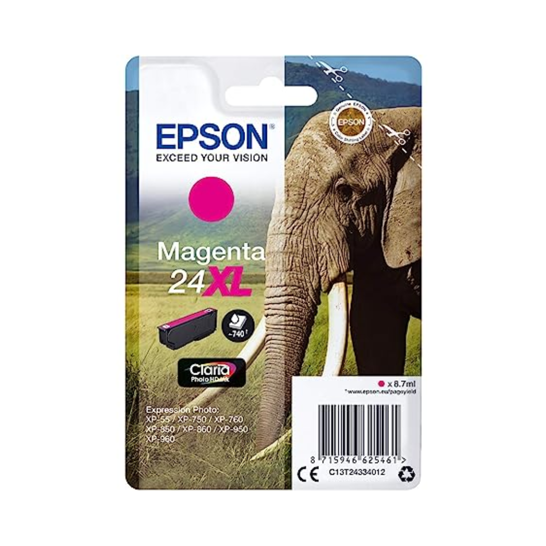 EPSON 24 Elephant Ink Cartridges