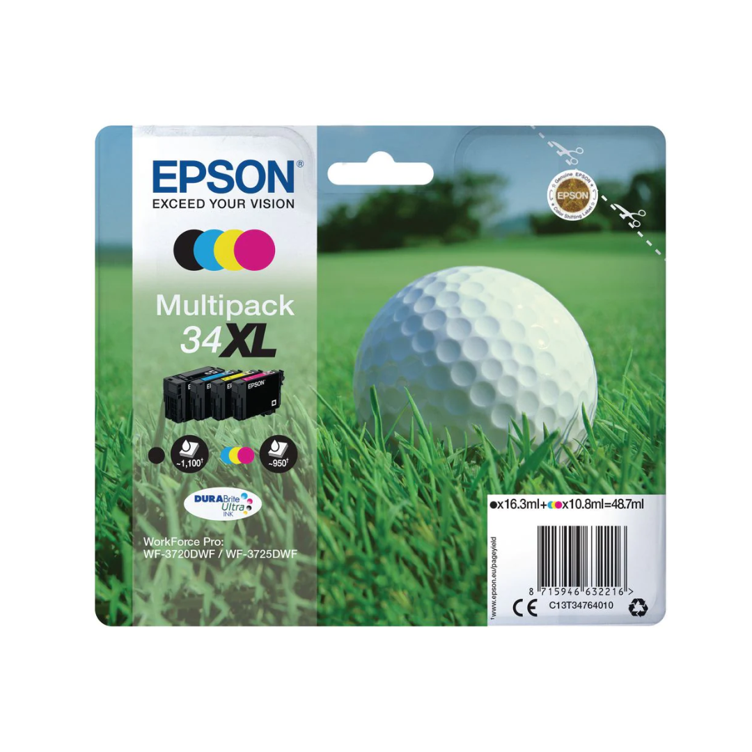 EPSON 34 Golf Ball Ink Cartridges