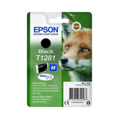 EPSON T1281/2/3/4/5 Fox Ink Cartridges