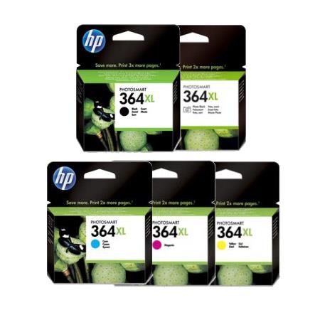 HP 364XL ink cartridges