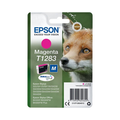 EPSON T1281/2/3/4/5 Fox Ink Cartridges