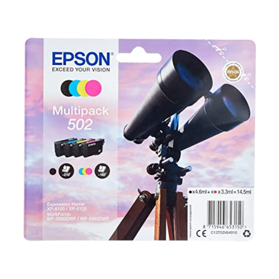 EPSON 502 Binocular Ink Cartridges