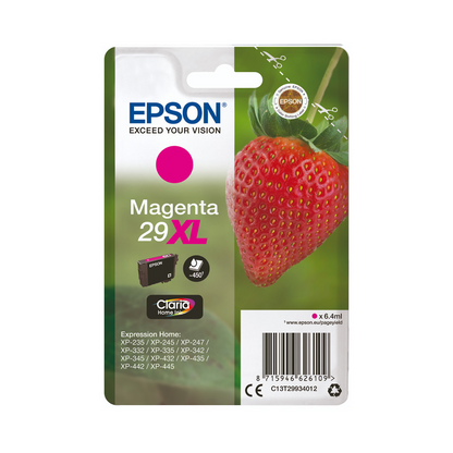 EPSON 29 Strawberry Ink Cartridges