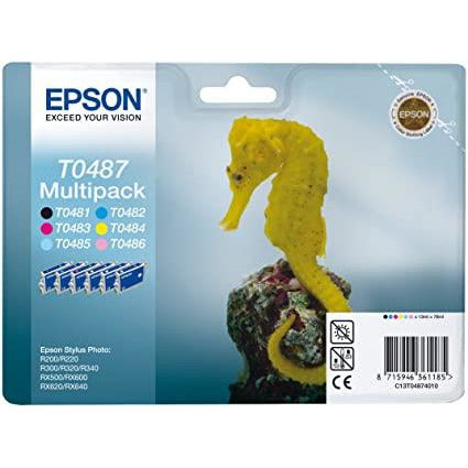EPSON T0481/2/3/4/5/6/7 Seahorse Ink Cartridges