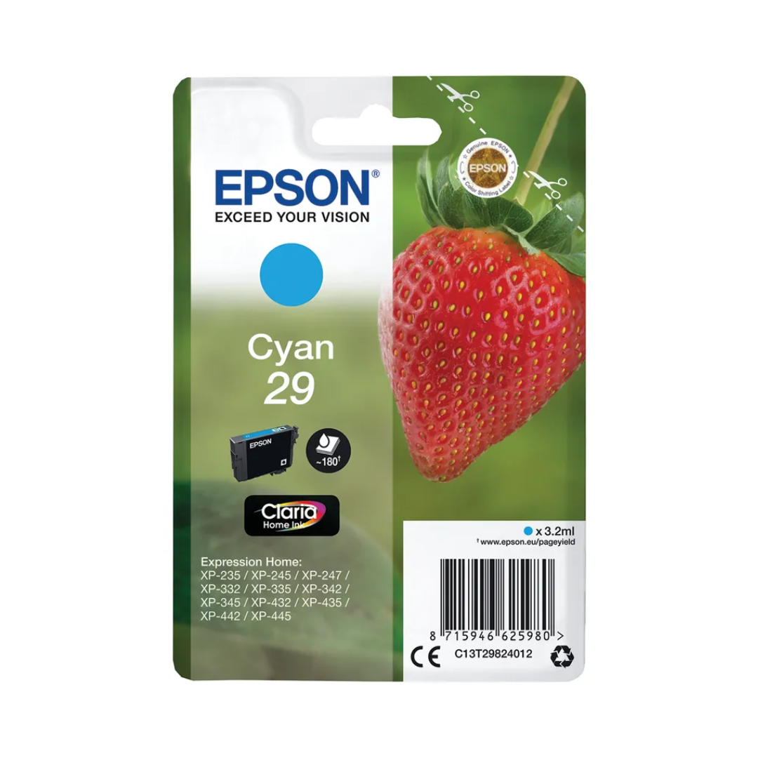 EPSON 29 Strawberry Ink Cartridges