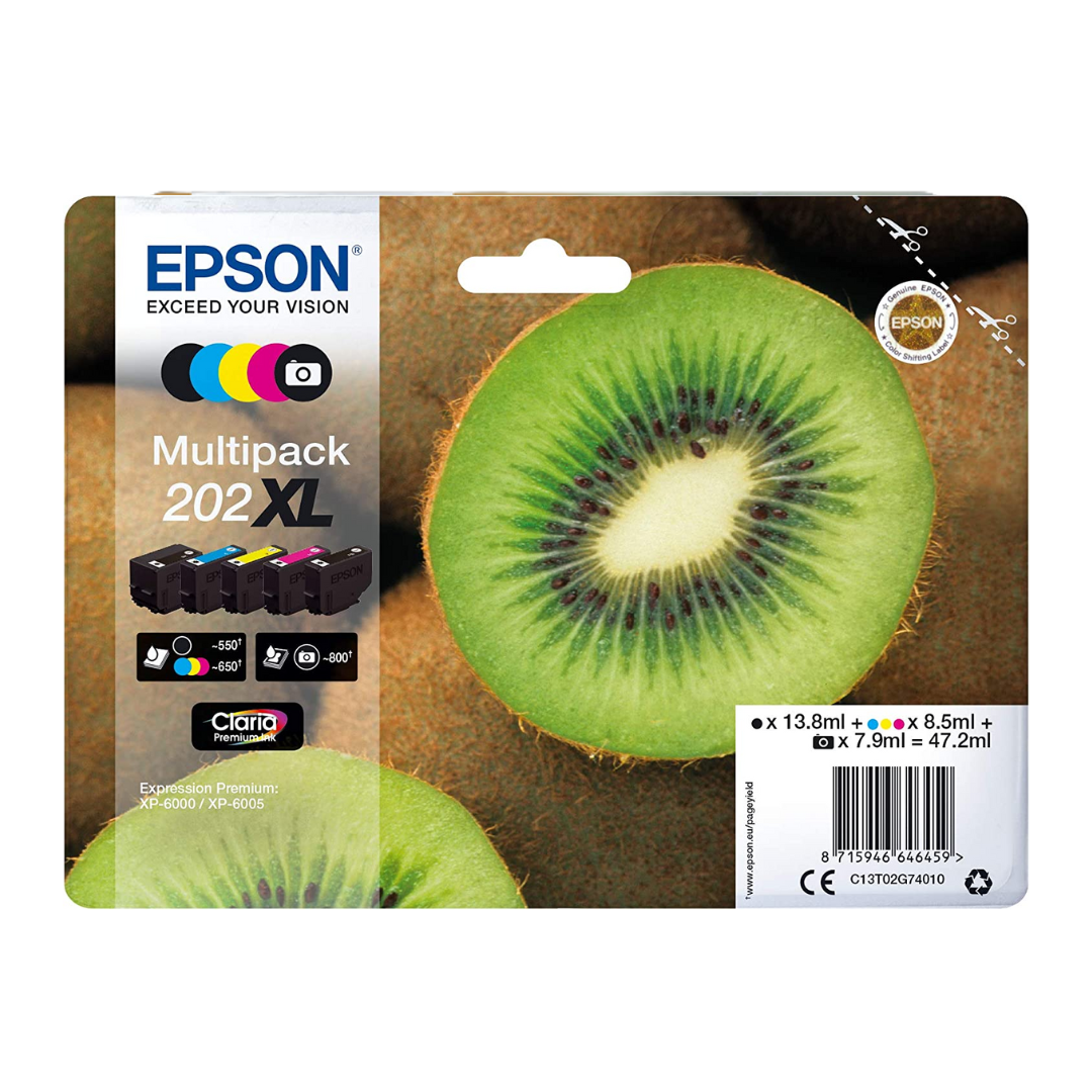 EPSON 202 Kiwi Ink Cartridges