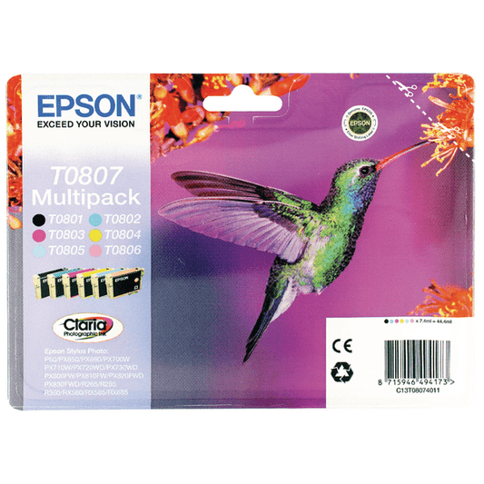 Epson Hummingbird T0801/2/3/4/5/6/7 *clearance*