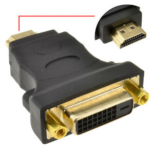 HDMI male to DVI Female adapter