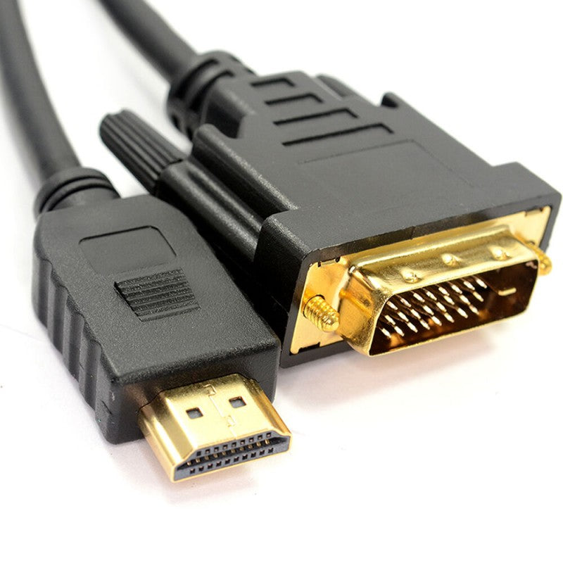 HDMI Male to DVI-D Male cable