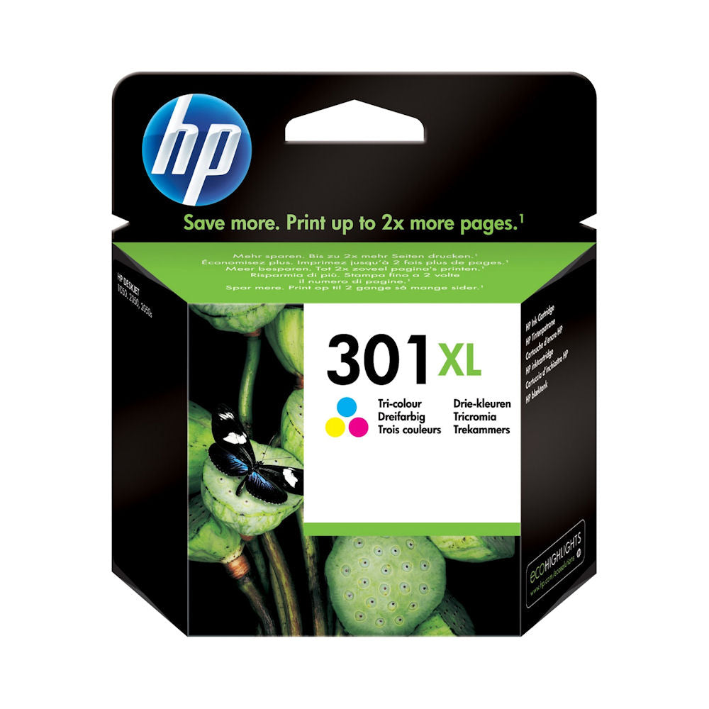 HP 301XL Colour ink Cartridge