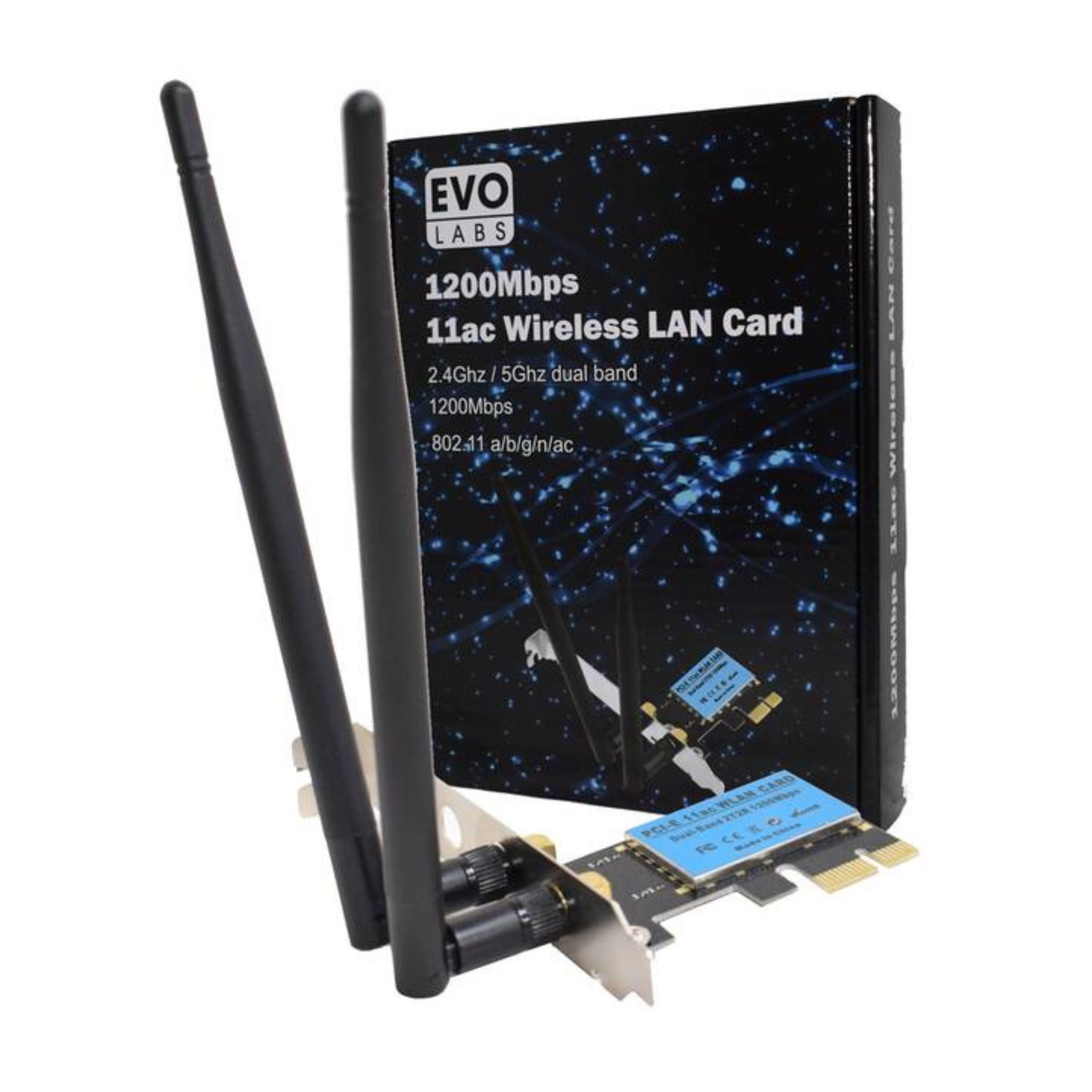 Evo Labs 1200Mbps 11ac Wireless LAN Card