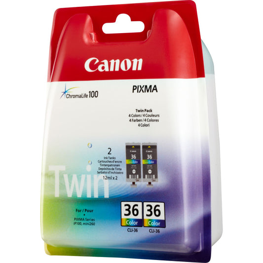 Canon 36 Colour twin pack cartridges
