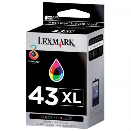 Lexmark 43XL Colour Ink Cartridge