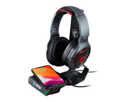 MSI IMMERSE HS01 COMBO Headset Stand & Wireless Charger